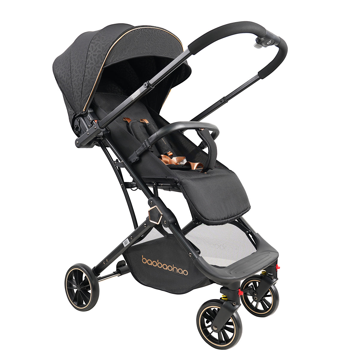 Baobaohao Y8 Premium Travel Stroller – 2-Way Seat, Cabin Trolley