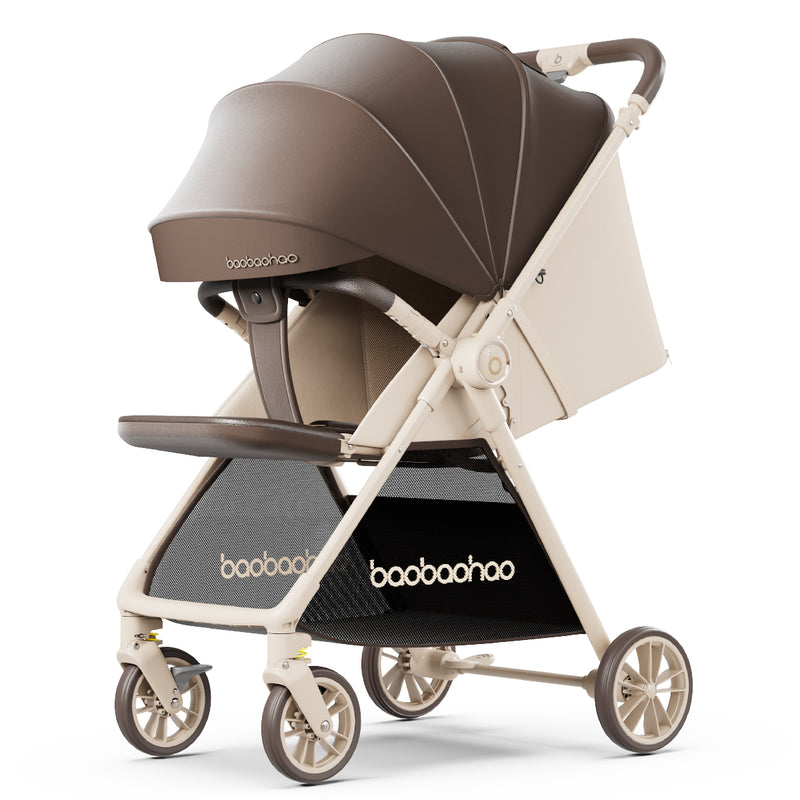 Baobaohao A12 PLUS 2-Way Baby Stroller – One-Hand Fold, Cabin Size