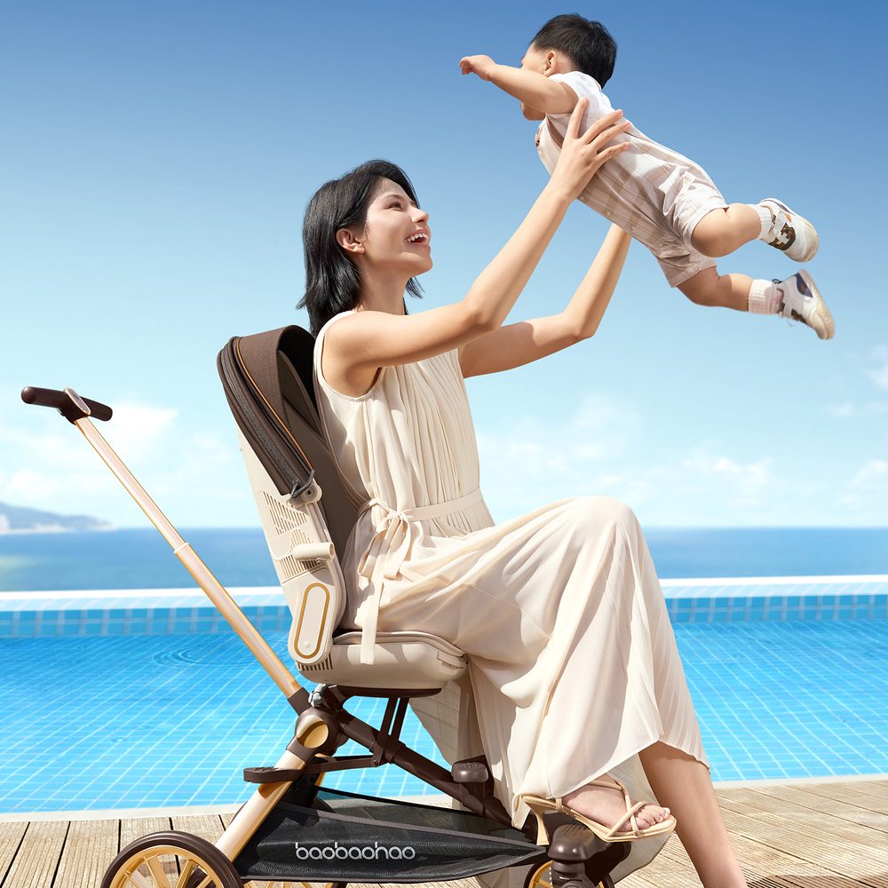 Baobaohao stroller in real life