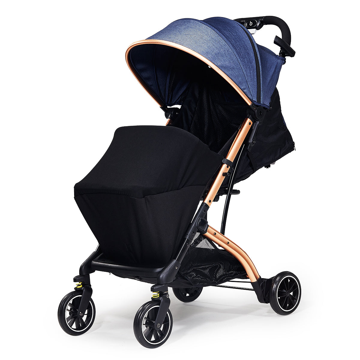 Baobaohao QZ1pro Baby Stroller Lightweight Cabin Trolley  Foldable Pram with Pulling Rod for Travel