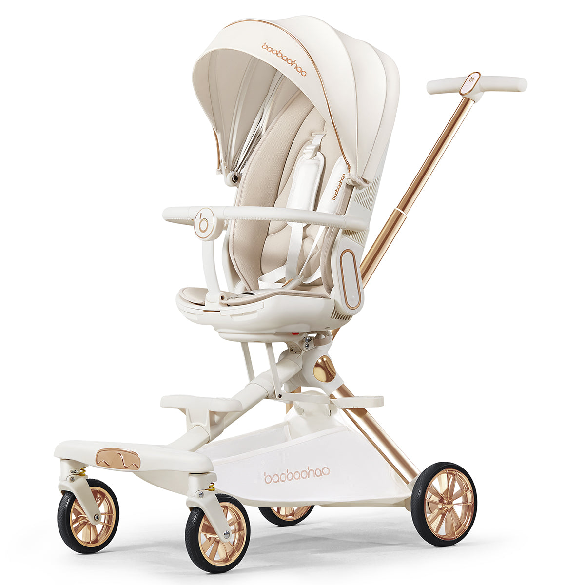 Baobaohao V16 PLUS Stroller – Phantom White