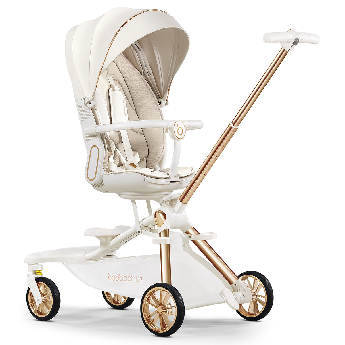 Baobaohao V16 PLUS Stroller – Phantom White