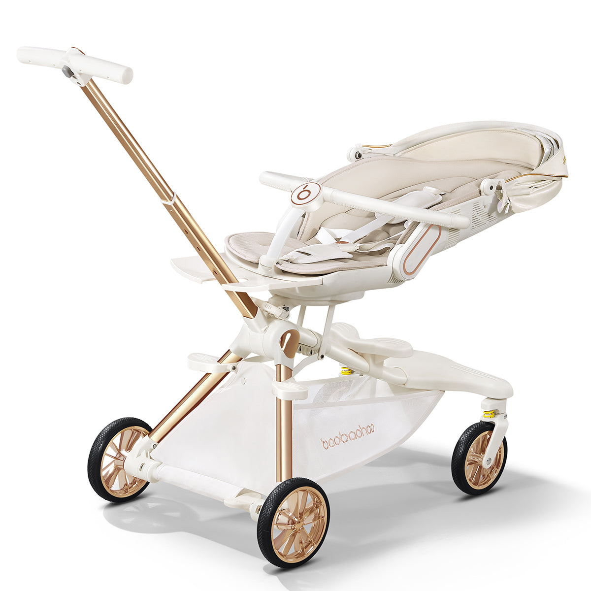 Baobaohao V16 PLUS Stroller – Phantom White