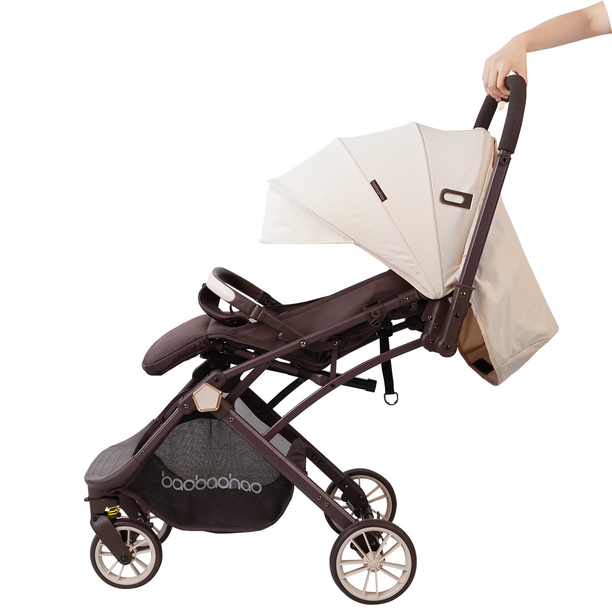 Baobaohao Y8 Premium Travel Stroller – 2-Way Seat, Cabin Trolley
