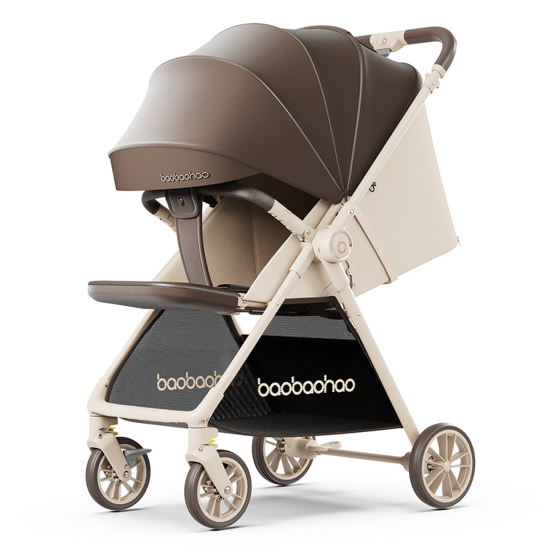 Baobaohao A12 PLUS 2-Way Baby Stroller – One-Hand Fold, Cabin Size